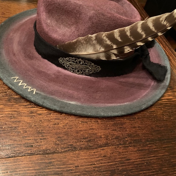 Hand Painted Fedora Hat main image 5